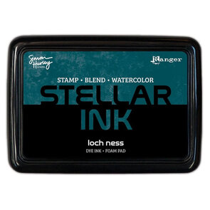 stempel inktpad - Dye inkt - Loch Ness - simon hurley foam pad