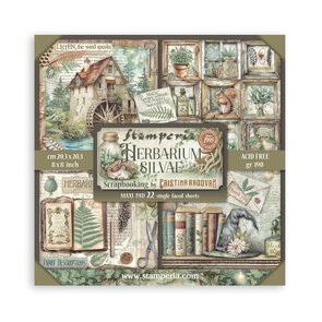 Stamperia Herbarium Silvae – 8x8 Maxi Paper Pack