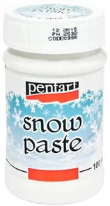 Snow Pasta van Pentart – structuurpasta met sneeuw effect voor winterdecoratie