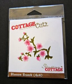  Snijmal - Blossom Branch (4x4) - Cottage Cutz
