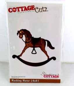 Cottage Cutz snijmal Rocking Horse 4x6"