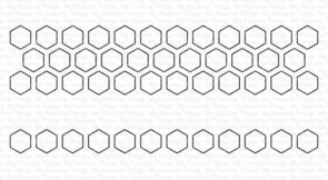 Die-namics Open Hexagon Borders