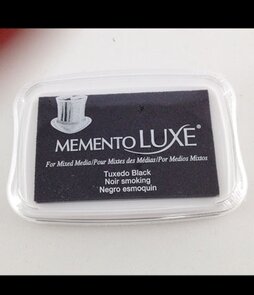  stempel inktpad- dye  inkt- tuxedo black  memento