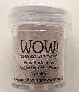 WOW Embossingpoeder Pink Perfection WS59R kopen | Roze glitter embossingpoeder
