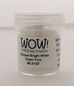 WOW! Embossing Powder Opaque Bright White WL01SF