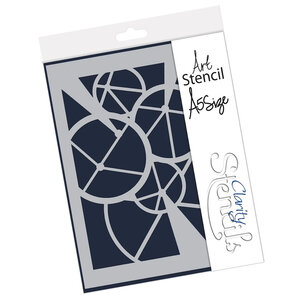 Clarity stencil WHEEL A5