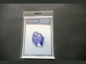 Clarity stamp love birds stempelset