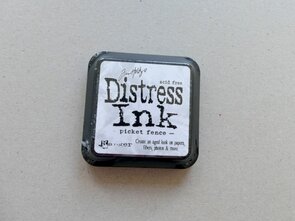 Distress Ink Picket Fence – Tim Holtz