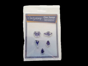 Clarity stamp boomblaadjes