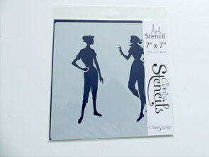 Clarity Stencil – Elegant Ladies