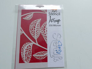 Clarity Stencil – Leaves (A5)