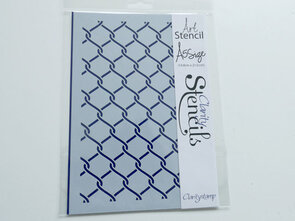 Clarity Stencil – Chain Link Fence (A5)