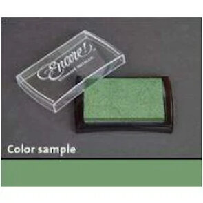 Tsukineko metallic groen ink pad