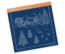 Clarity Groovi Plate – Winter Scene Cat