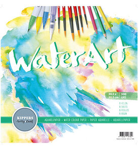 WaterArt Aquarelpapier 30,5x30,5 cm – 300 g/m²