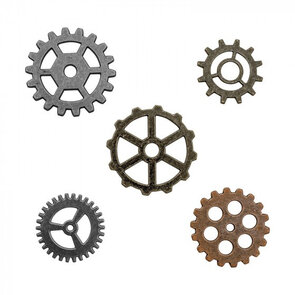 Idea-ology Tim Holtz Gadget Gears (5pcs) (TH93297)