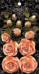 Graphic 45 Bloemen Zalm