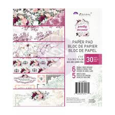Prima Marketing Paper Pad – Pretty Mosaic 6"x6"