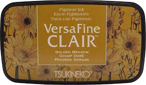 Stempel Inktpad - Pigment -  Golden Meadow - Versa Fine Clair - Tsukineko