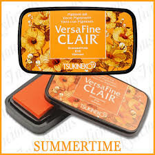 Stempel Inktpad - Pigment -  Summertime - Versa Fine Clair - Tsukineko