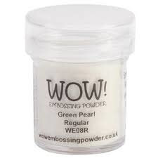 WOW! Embossing Powder Green Pearl WE08R