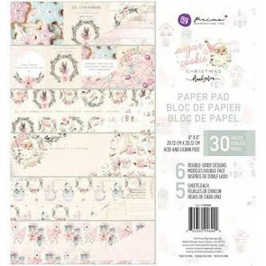 Prima Marketing Paper Pad – Sugar Cookie Christmas 6x6