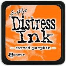 Distress Ink Carved Pumpkin – Tim Holtz