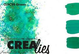 Crealies colorzz pigment poeder green