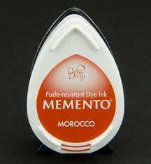  stempel inktpad- Dew Drop – Morocco memento