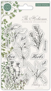 Craft Consortium Clear Stamp – Herb