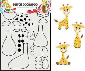 Dutch Doobadoo Giraf Stencil