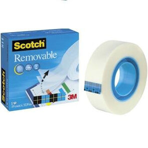 Scotch Removable Tape – tijdelijk plakken zonder sporen