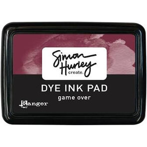 stempel inktpad- Dye -Pad Game Over-simon hurley