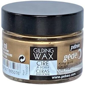 Pebeo Gilding Wax Gold – klassieke gouden glans voor luxe afwerking