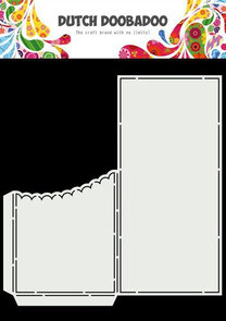 Dutch Doobadoo Stencil – Slimline Scallop Pocket