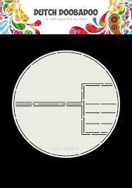 Dutch Doobadoo stencil art schommelkaart