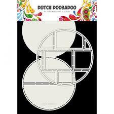 Dutch Doobadoo Art Stencil – Easel Card Circle
