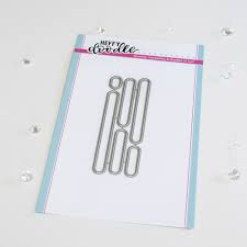 Heffy Doodle Straight Slider snijmal – schuifelement voor interactieve kaarten