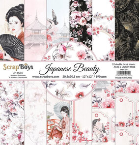 Paper Pad 8x8" -  Japanse beauty- ScrapBoy's