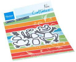Marianne Design Craftables snijmal Kikkers CR514 kopen – kikker snijmal