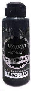Cadence Hybrid Metallic Acrylic Semi-Mat Zwart (120 ml)