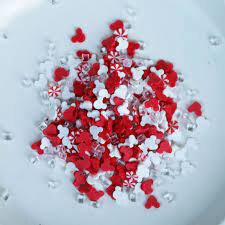 dress my craft squins little hearts shaker