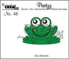 Crealies Frog Stempel