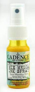 Cadence Mix Media Ink Spray – Yellow (25 ml)