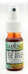 Cadence Mix Media Ink Spray – Donker Oranje (25 ml)