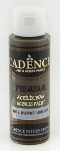 Cadence Premium Acrylverf – Burnt Umber (70 ml)