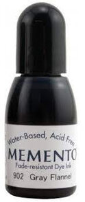 Reinker voor de Memento Tsukineko Gray Flannel