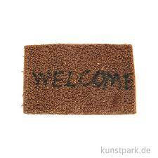 Stafil miniaturen FuBmatte braun 4.5 x 6.5 cm