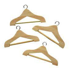 Stafil miniaturen kleiderbugel 4 stuks 5 cm