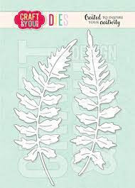 Craft & You Ferns / Paprotki Dies